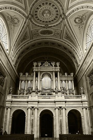 In the Basilica of Esztergom